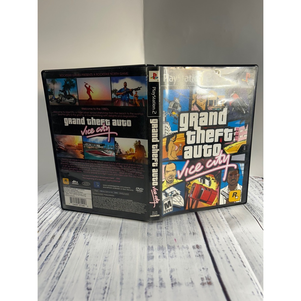 Grand Theft Auto Vice City PlayStation 2 (PS2)Rockstar Games
Case/Disc Only